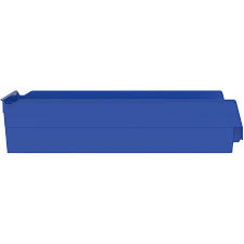 Photo 1 of Akro-Mils 30178 Plastic Nesting Shelf Bin Box, (18-Inch x 11-Inch x 4-Inch), Blue