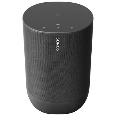 Photo 1 of Sonos Move - Wireless Smart Speaker w/ Amazon Alexa and Google Assistant Built In - Black - 