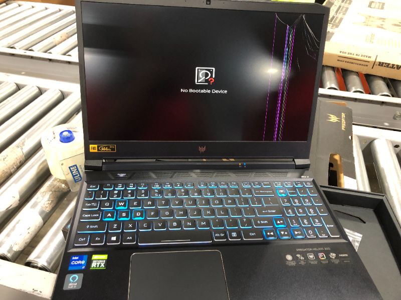 Photo 2 of Acer Predator Helios 300 PH315-54-760S Gaming Laptop | Intel i7-11800H | NVIDIA GeForce RTX 3060 Laptop GPU | 15.6" Full HD 144Hz 3ms IPS Display | 16GB DDR4 | 512GB SSD | Killer WiFi 6 | RGB Keyboard