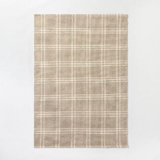 Photo 1 of 5'x7' Cottonwood Plaid Wool/Cotton Area Rug - Threshold™ Designed with Studio McGee
