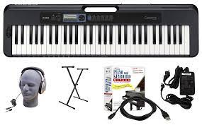 Photo 1 of Casio CT-S300 EPA 61-Key Premium Keyboard Package with Headphones, Stand, Power Supply, 6-Foot USB Cable and eMedia Instructional Software