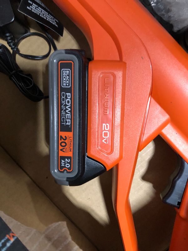 Photo 5 of BLACK+DECKER MTC220 20V MAX Cordless 12 Lithium-Ion 3-in-1 Trimmer/Edger and Mower + 2 Batteries
