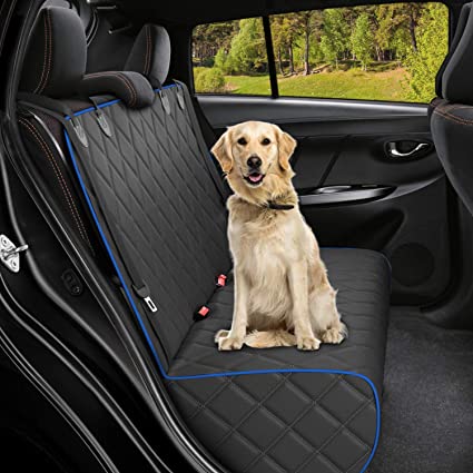 Photo 1 of Active Pets Bench Dog Car Seat Cover for Back Seat, Waterproof Dog Seat Covers for Cars, Durable Scratch Proof Nonslip, Protector for Pet Fur & Mud, Washable Backseat Dog Cover for Cars & SUVs
