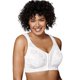 Photo 1 of Plus Size Women's 18 Hour Custom Flex Back Wirefree Bra by Playtex in White (Size 44 B)