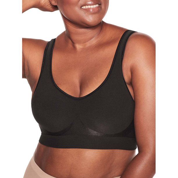 Photo 1 of Plus Size Women's Comfort Revolution ® ComfortFlex Fit ® Shaping Wire Free Bra DF3488 by Bali in Black (Size L)
