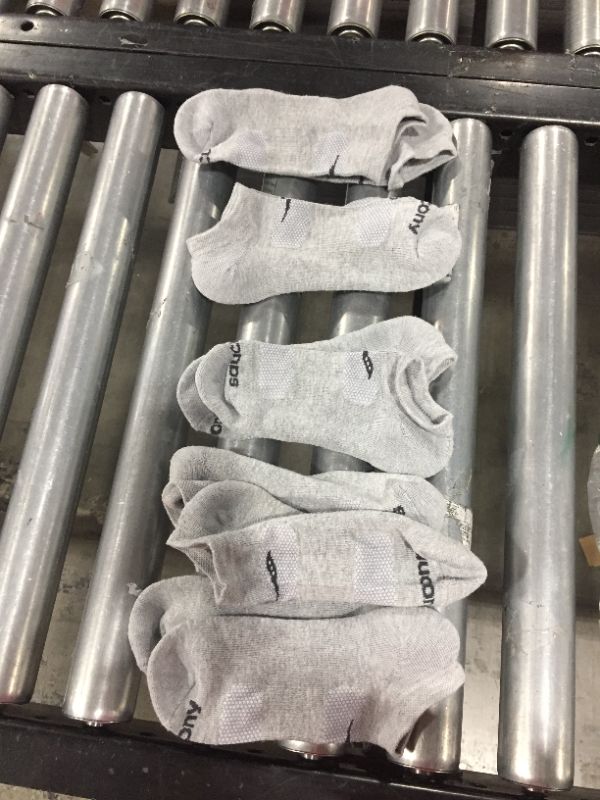 Photo 1 of 5 pack of gray socks 