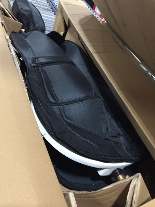 Photo 1 of Cecilio CECO-2WH Ebony Electric Silent Pearl White Cello in Style 2, Size 4/4 (Full Size)
box 4 of 4 