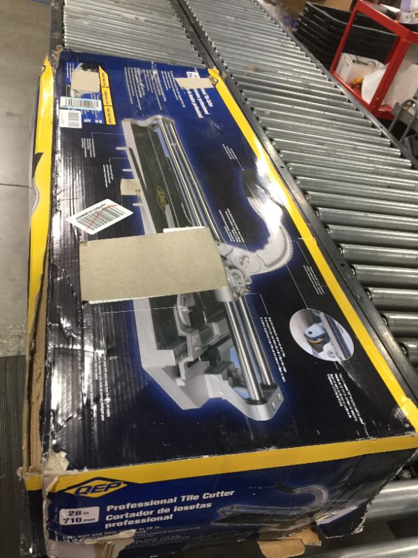 Photo 4 of 27 in. Rip and 20 in. Diagonal Professional Porcelain Tile Cutter
