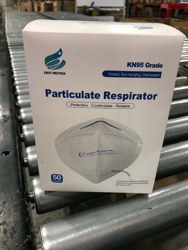 Photo 1 of 50 pack of KN95 masks 