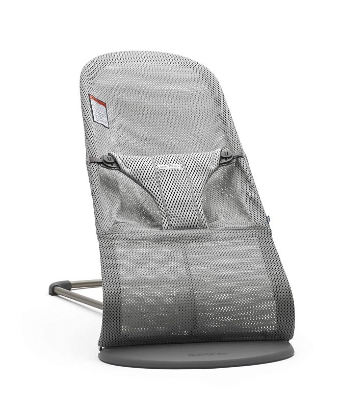 Photo 1 of BABYBJÖRN Bouncer Bliss, Mesh, Gray
