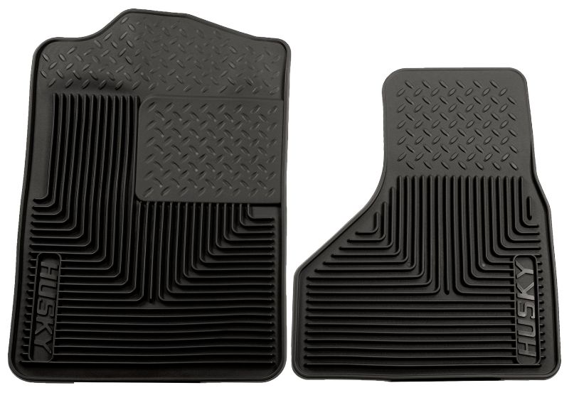 Photo 1 of 2007 Ford F-450/550 Husky Liners Heavy-Duty Floor Mats, Front Row Floor Mats in Black
