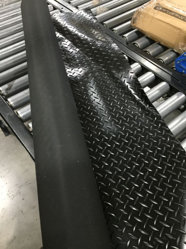 Photo 1 of 98"x48" BLACK GARAGE MAT 