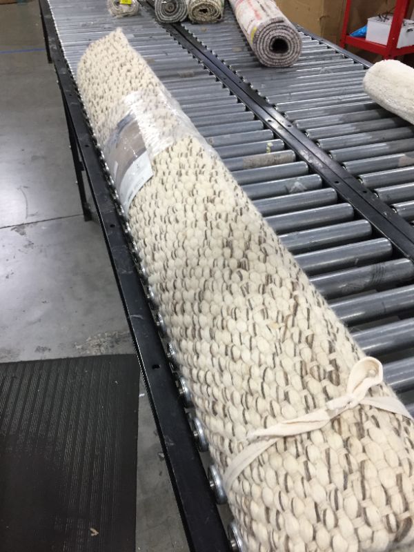 Photo 2 of 5'X7' Chunky Knit Wool Woven Rug Cream - Project 62 , Size: 5'X7', Ivory
