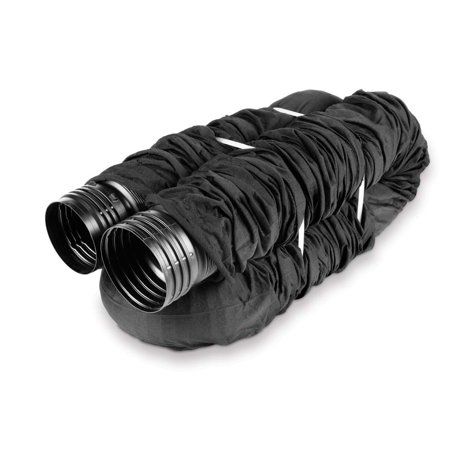 Photo 1 of Amerimax FLEX-Drain 4 in. X 25 Ft. Expandable Perforated Drainage Pipe with Sock - All
