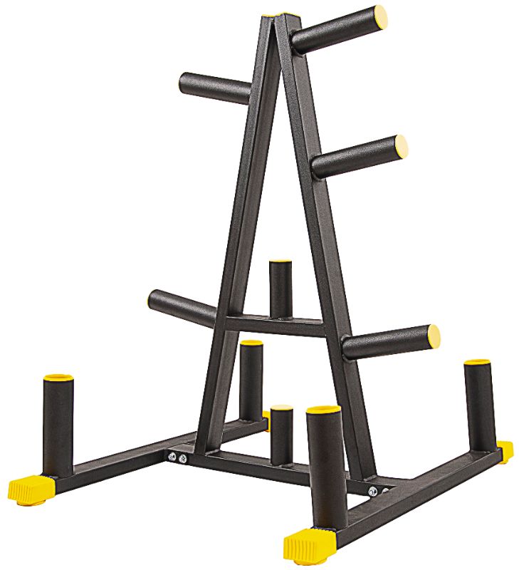 Photo 1 of BalanceFrom 2-Inch or 1-Inch Weight Plate Rack with Barbell Holders, 600-Pound Capacity
