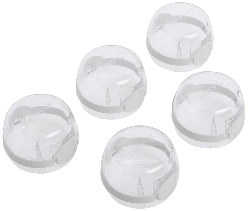 Photo 1 of Safety 1st Child Proof Clear View Stove Knob Covers (Set of 5)
