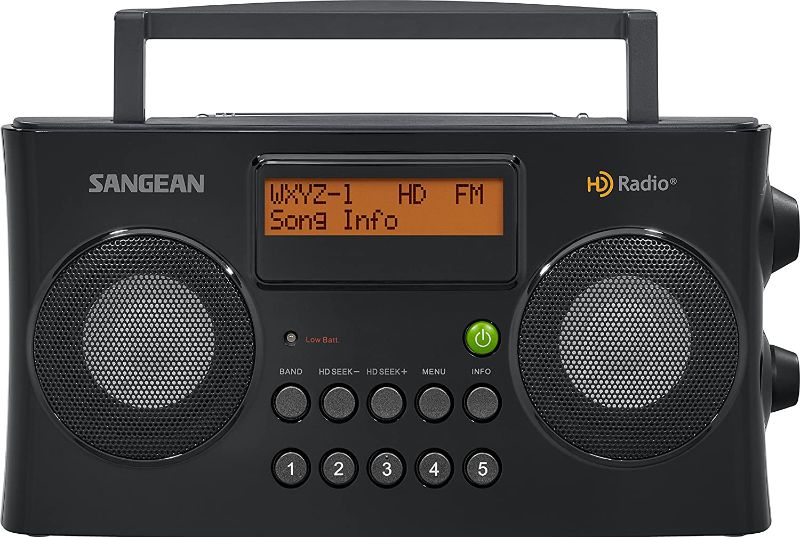 Photo 1 of Sangean HDR-16 HD Radio/FM-Stereo/AM Portable Radio
