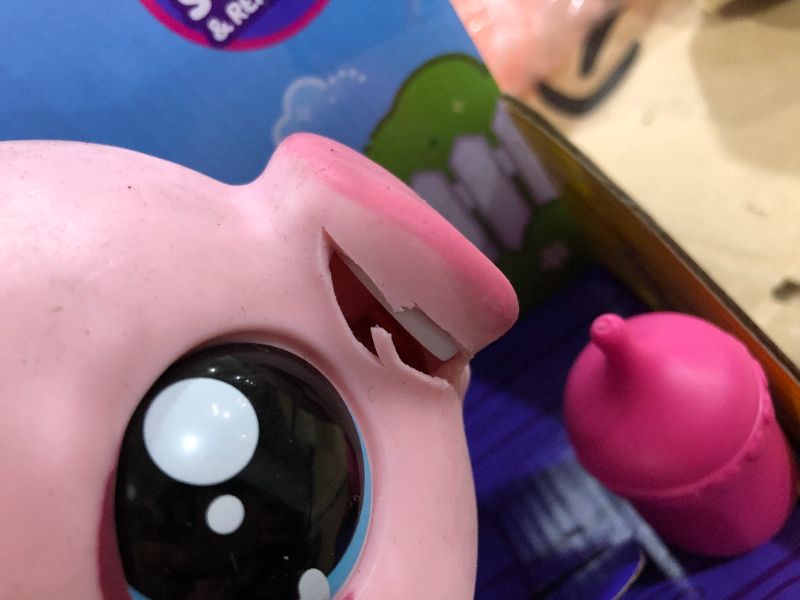 Photo 3 of Little Live Pets - My Pet Pig: Piggly | Soft and Jiggly Interactive Toy Pig That Walks, Dances and Nuzzles. 20+ Sounds & Reactions. Batteries Included. for Kids Ages 4+
