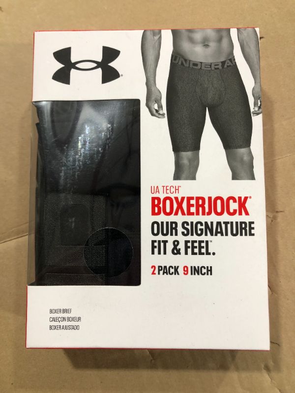 Photo 1 of Under Armour Men`s Tech Mesh 9" Boxerjock 2 Pack size XL
