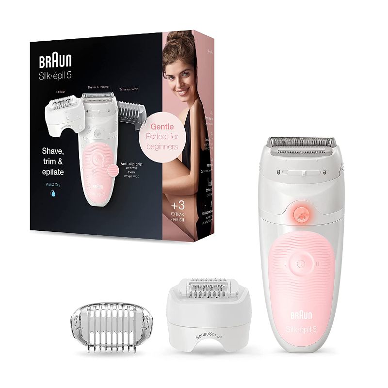 Photo 1 of Braun Epilator Silk-épil 5 5-620, Hair Removal for Women