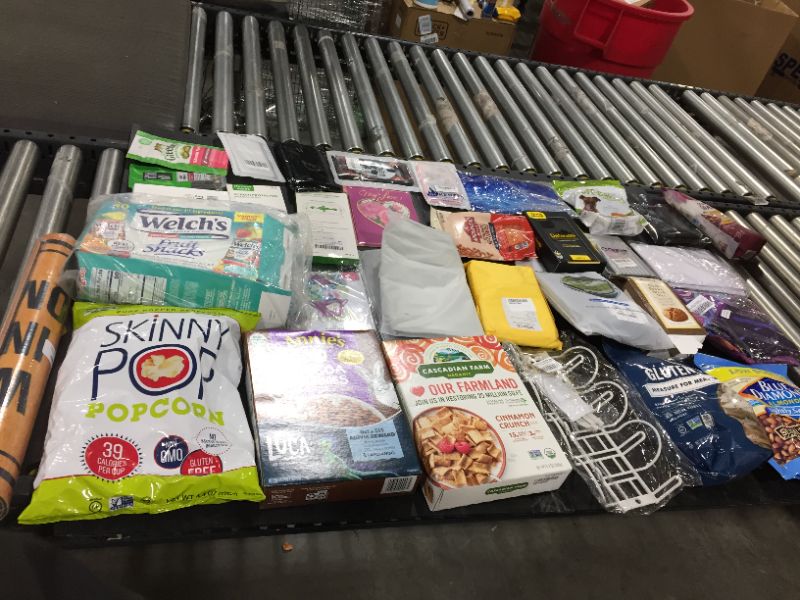 Photo 1 of Box lot - misc items [some food expired]