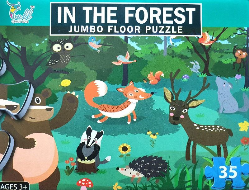 Photo 1 of In the Forest Jumbo Floor Puzzle - 35 Pieces
