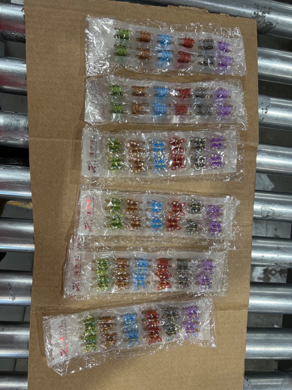 Photo 1 of 72 Pieces Mini Butterfly Clips for Hair 