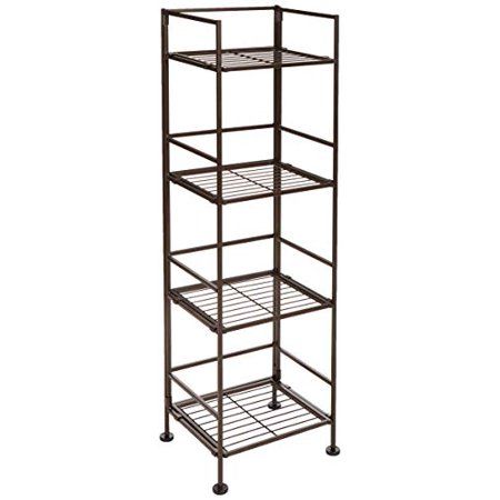 Photo 1 of Basics 4-Tier Iron Tower Shelf