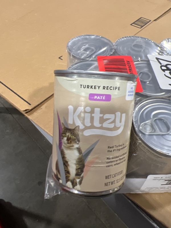Photo 1 of 12pck kitz can cat food 12.5fl.oz. Exp.09/10/2024