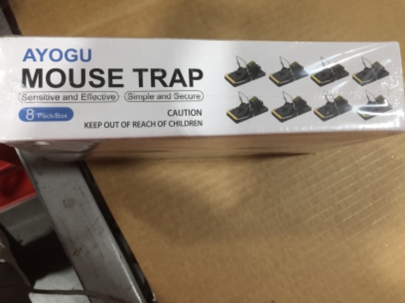 Photo 1 of 8 PACK AYOGU MOUSE TRAP 