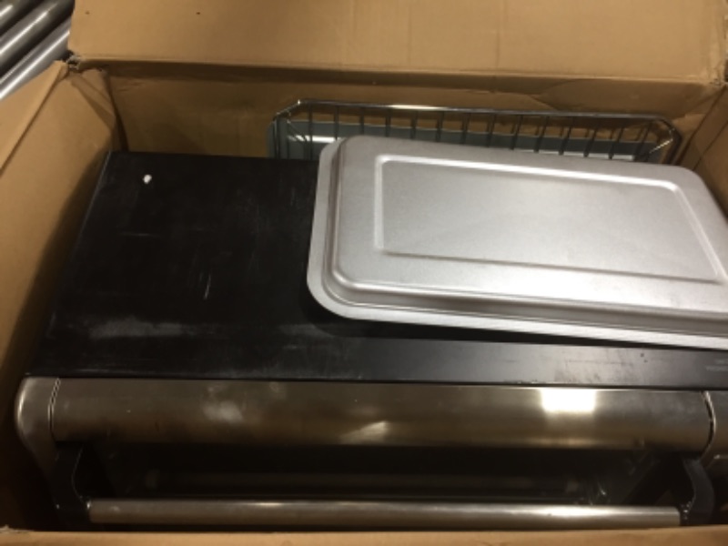 Photo 2 of 8-Slice Extra-Wide Convection Toaster Oven, Stainless Steel parts only 