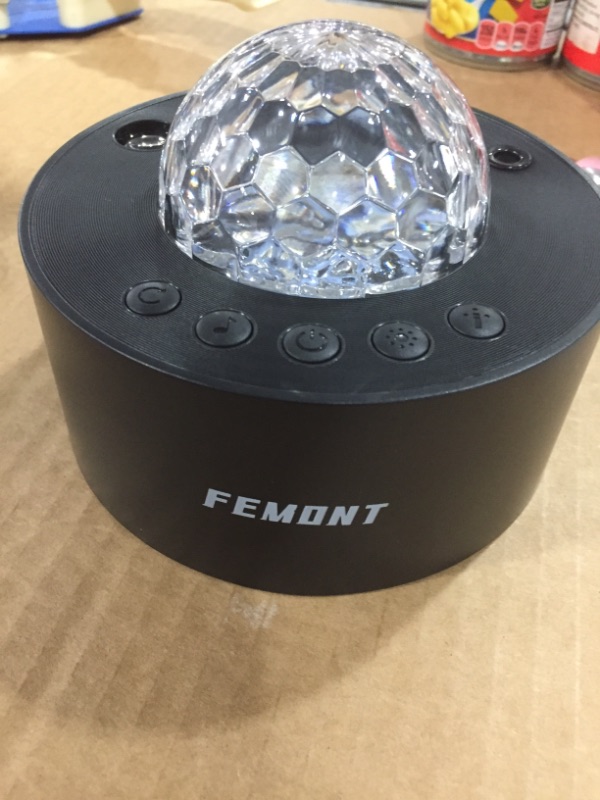 Photo 1 of Femont ®Galaxy Projector for Bedroom,Night Light with Built-in Bluetooth Speaker, White Noise Led Starry Lamp for Kids Adults, Ambient Light for Home Decor Party Gaming Room, Home Theater, Ceiling
