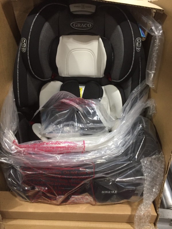 Photo 2 of Graco 4Ever DLX 4 in 1 Car Seat, Infant to Toddler Car Seat, with 10 Years of Use, Fairmont , 20x21.5x24 Inch (Pack of 1)
