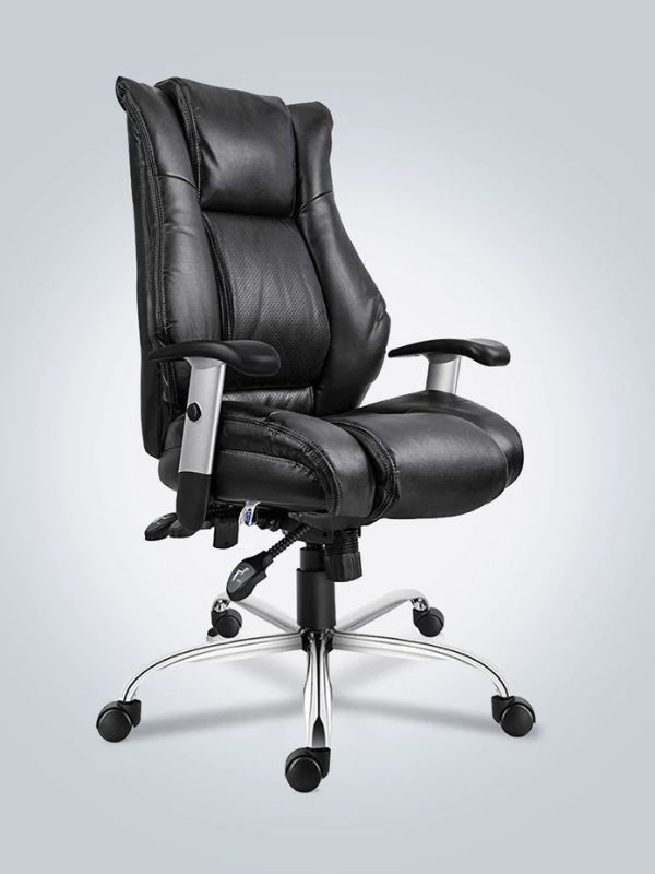 Photo 1 of Executive Office Leather High-Back Computer Chair
