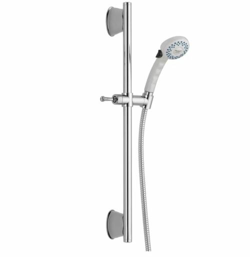 Photo 1 of Delta Slide Bar Hand Shower in White
