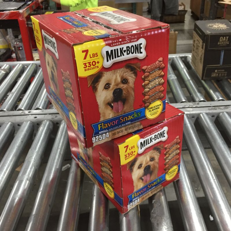 Photo 2 of 2 PACK, 7LB Milk-Bone Biscuits Flavor Dog Treats
