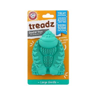 Photo 1 of Arm & Hammer Treadz Gorilla Dental Dog Toy - L

