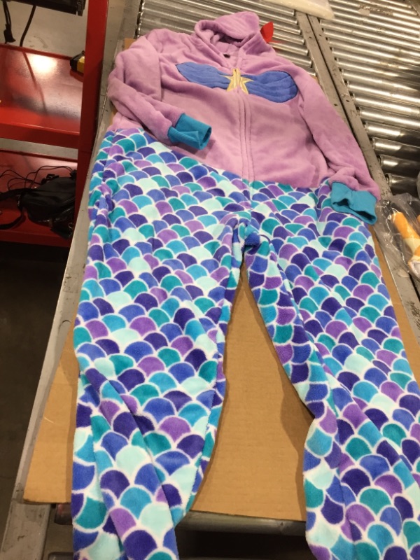 Photo 1 of 2 piece pajamas mermaid & alien both size XL 