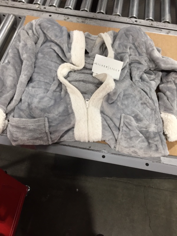 Photo 1 of 1 PIECE ROBE (GREY) SIZE SMALL/MEDIUM 