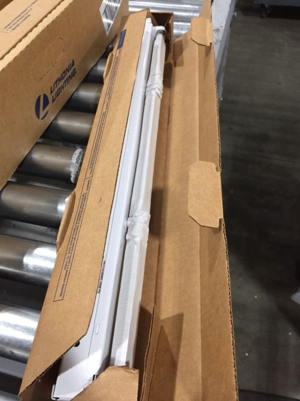 Photo 1 of Lithonia Lighting 1-Light T5 Mini-Strip Light with Bulb, 2-Feet set of 6