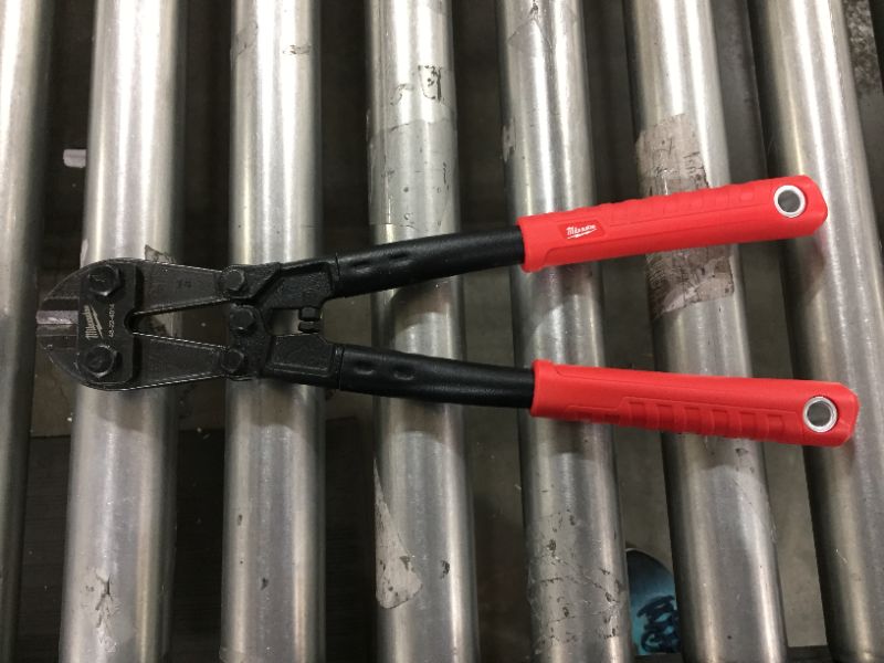 Photo 2 of 14 in. Bolt Cutter With 5/16 in. Max Cut Capacity