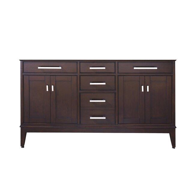 Photo 1 of Avanity Madison 60-inch Light Espresso Finish Vanity Only
