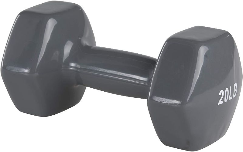 Photo 1 of Amazon Basics Vinyl Coated Hand Weight Dumbbell [Single Item]