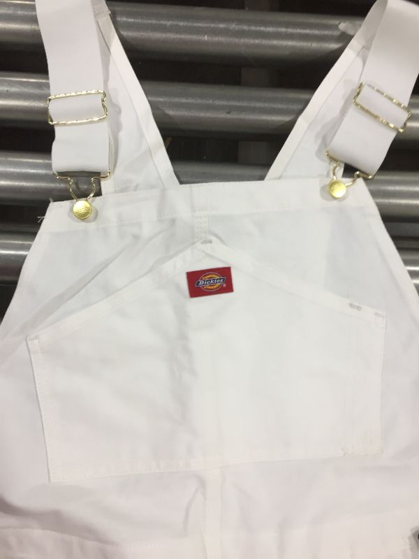 Photo 3 of Dickies Painter's Bib Overalls, White [36 x 30]