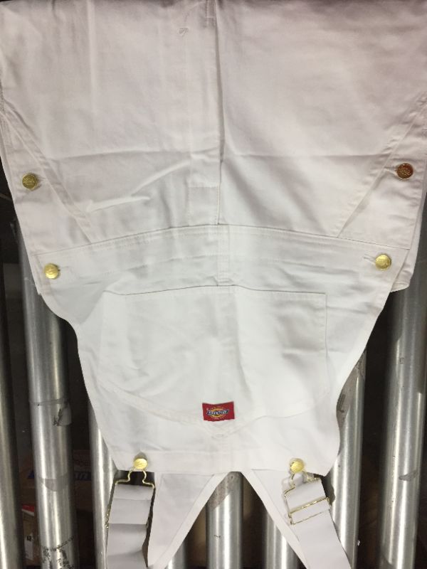 Photo 2 of Dickies Painter's Bib Overalls, White [30x30]