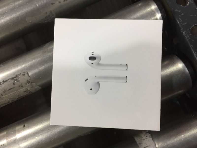 Photo 7 of Apple AirPods (2nd Generation) MV7N2AM/a with Charging Case - Stereo - Wireless - Bluetooth - Earbud - Binaural - in-ear