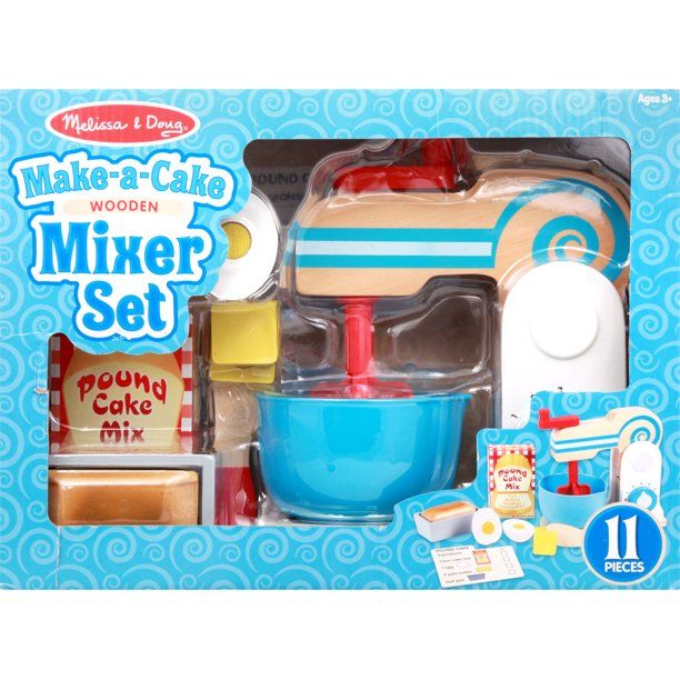 Photo 1 of Melissa & Doug
Wooden Make-a-Cake Mixer Set