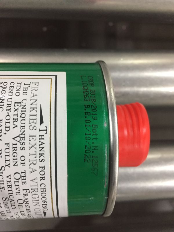 Photo 2 of Frankies 457 Spuntino Extra Virgin Olive Oil - 1 liter [BEST BY DATE-1/10/22]