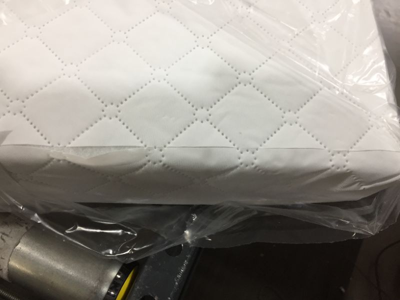 Photo 2 of Dream On Me Holly 3” Mini / Portable Waterproof Fiber Crib Mattress White
