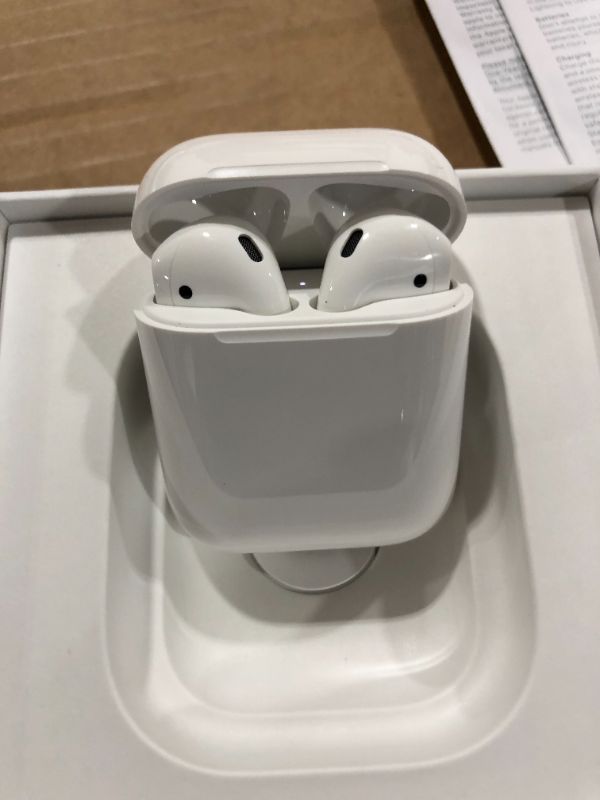 Photo 1 of Apple AirPods (1st gen) with Charging Case - White